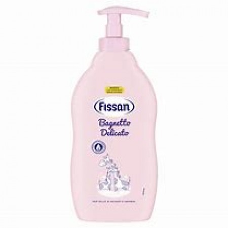 FISSAN BAGNETTO DELICATO, 400 ML. Formula anti-lacrime, con estratto di Camomilla, è ideale per l'igiene quotidiana di bambini e neonati.