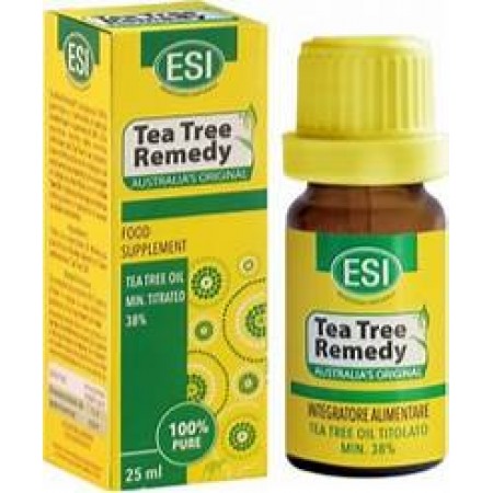 TEA TREE OIL, 25 ml., antisettico, antibatterico, antimicotico.